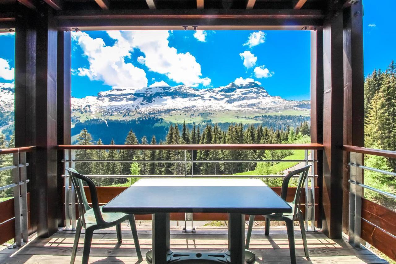 South-Facing Newly Renovated 2-Bed Apartment Les Terrasses D'Eos Flaine Dış mekan fotoğraf