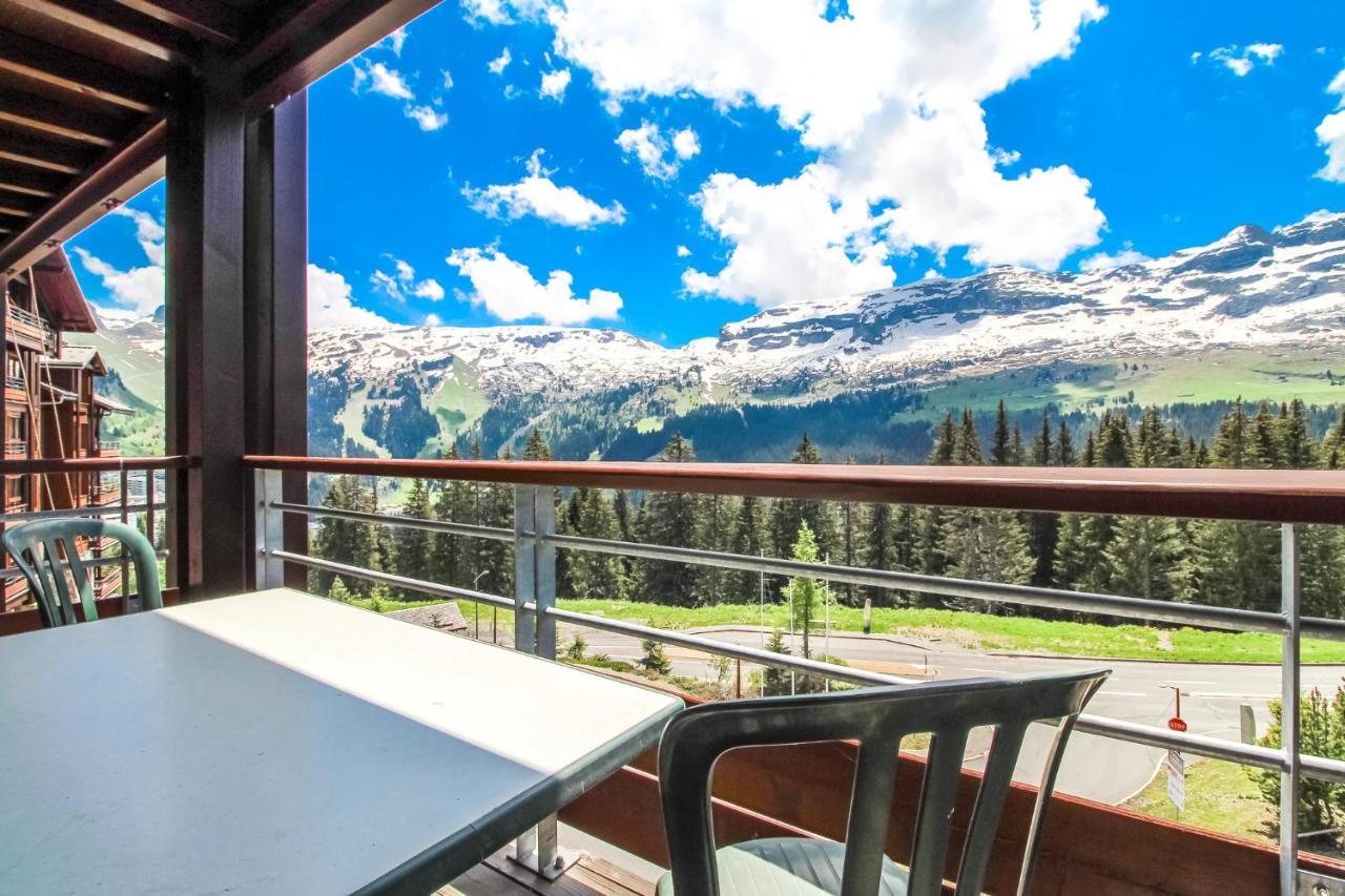 South-Facing Newly Renovated 2-Bed Apartment Les Terrasses D'Eos Flaine Dış mekan fotoğraf