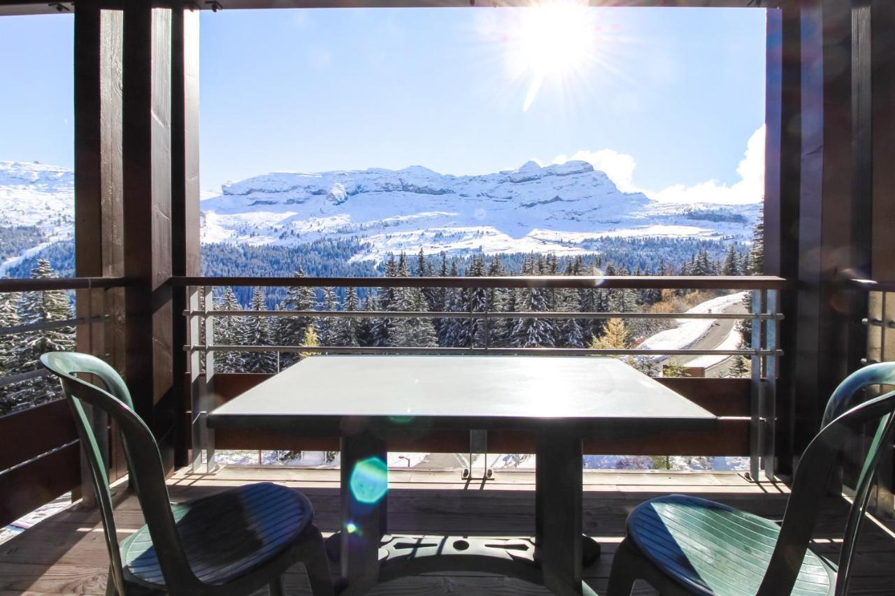 South-Facing Newly Renovated 2-Bed Apartment Les Terrasses D'Eos Flaine Dış mekan fotoğraf