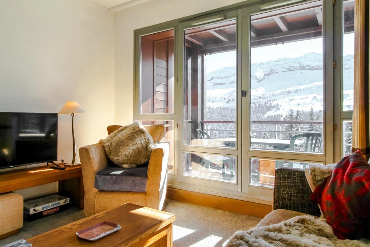 South-Facing Newly Renovated 2-Bed Apartment Les Terrasses D'Eos Flaine Dış mekan fotoğraf
