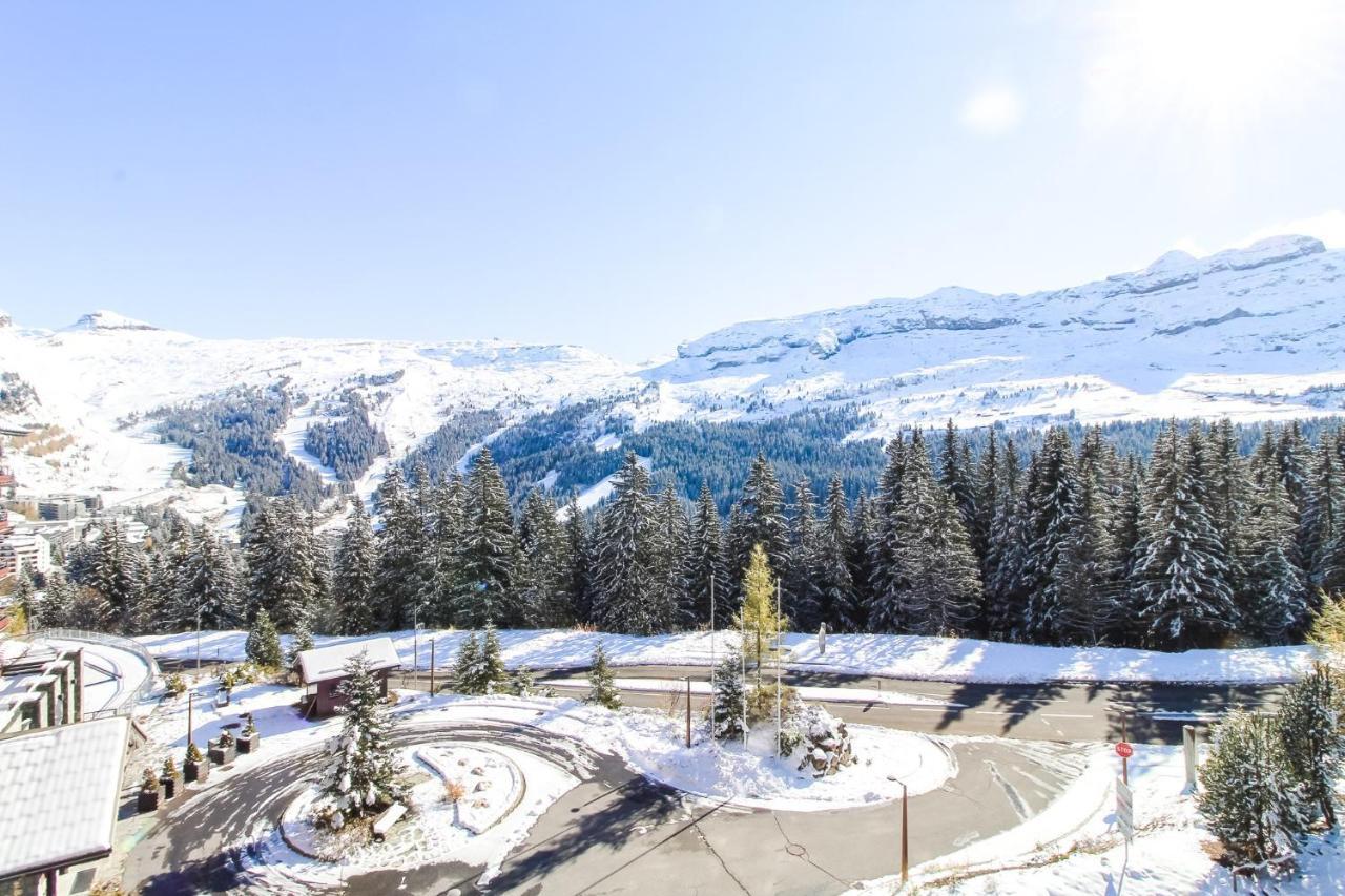 South-Facing Newly Renovated 2-Bed Apartment Les Terrasses D'Eos Flaine Dış mekan fotoğraf