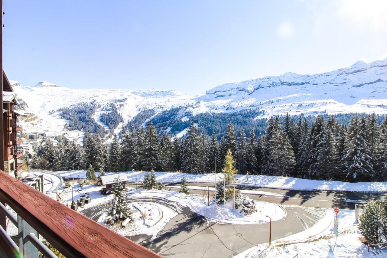 South-Facing Newly Renovated 2-Bed Apartment Les Terrasses D'Eos Flaine Dış mekan fotoğraf