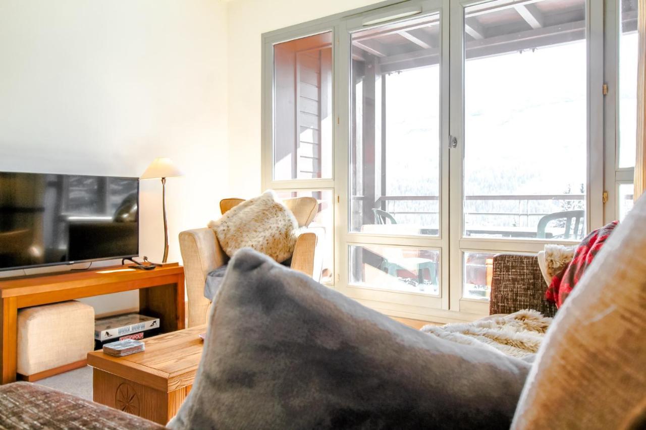 South-Facing Newly Renovated 2-Bed Apartment Les Terrasses D'Eos Flaine Dış mekan fotoğraf