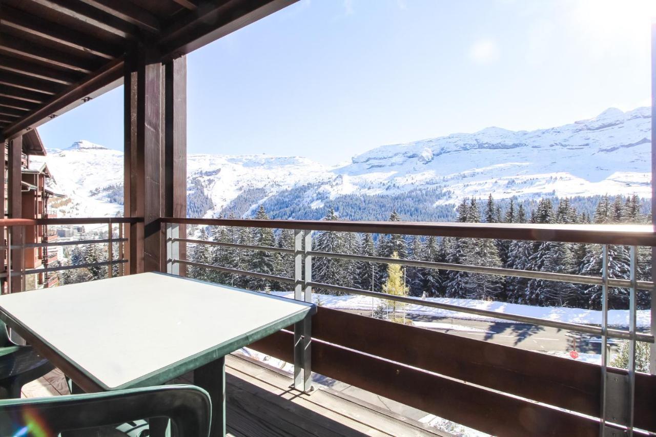 South-Facing Newly Renovated 2-Bed Apartment Les Terrasses D'Eos Flaine Dış mekan fotoğraf