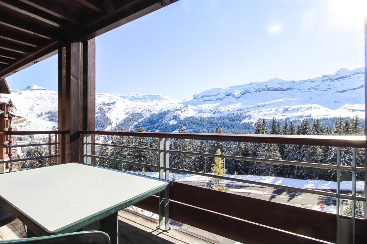 South-Facing Newly Renovated 2-Bed Apartment Les Terrasses D'Eos Flaine Dış mekan fotoğraf