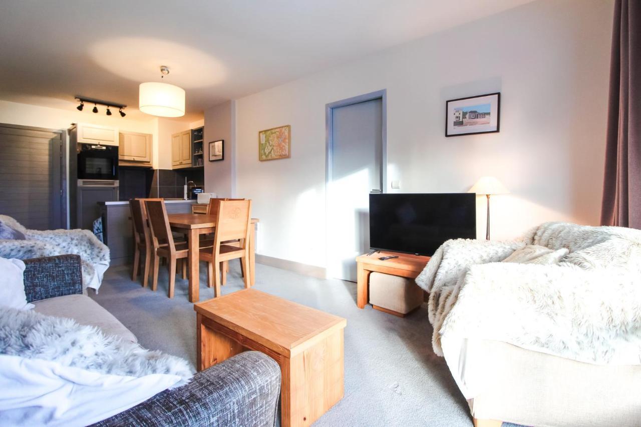 South-Facing Newly Renovated 2-Bed Apartment Les Terrasses D'Eos Flaine Dış mekan fotoğraf